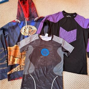 Marvel costume shirt bundle
